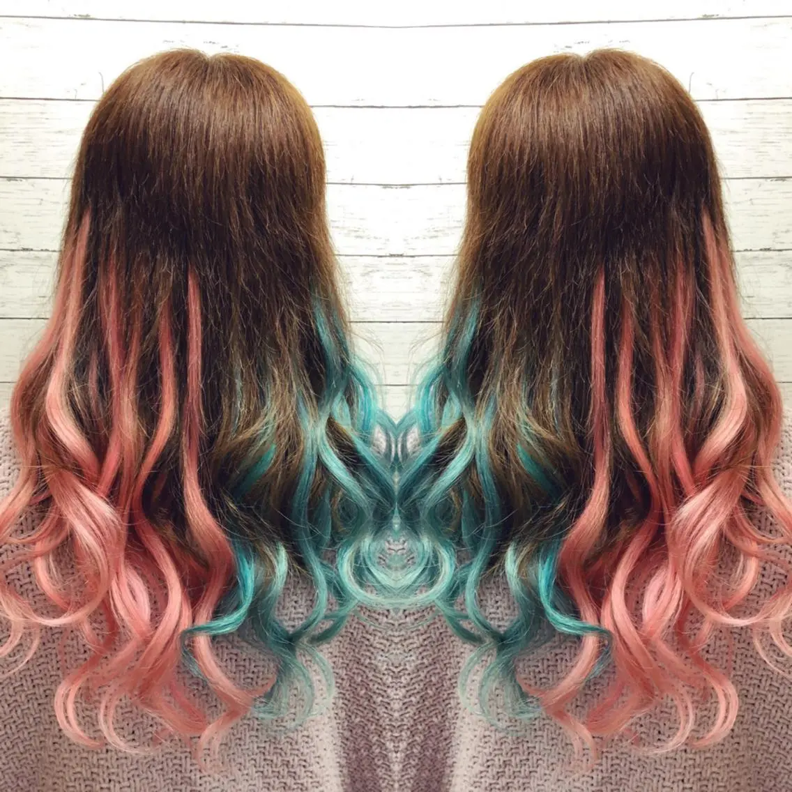 セミロング カット エクステ ヘアセット 韓国ヘア🤍髪質改善 🇰🇷AKANEのヘアスタイル