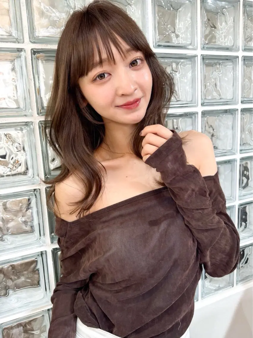 ロング カラー ヘアアレンジ ヘアカラー 🫧透明感カラー/ 艶カラー🫧namiのヘアスタイル