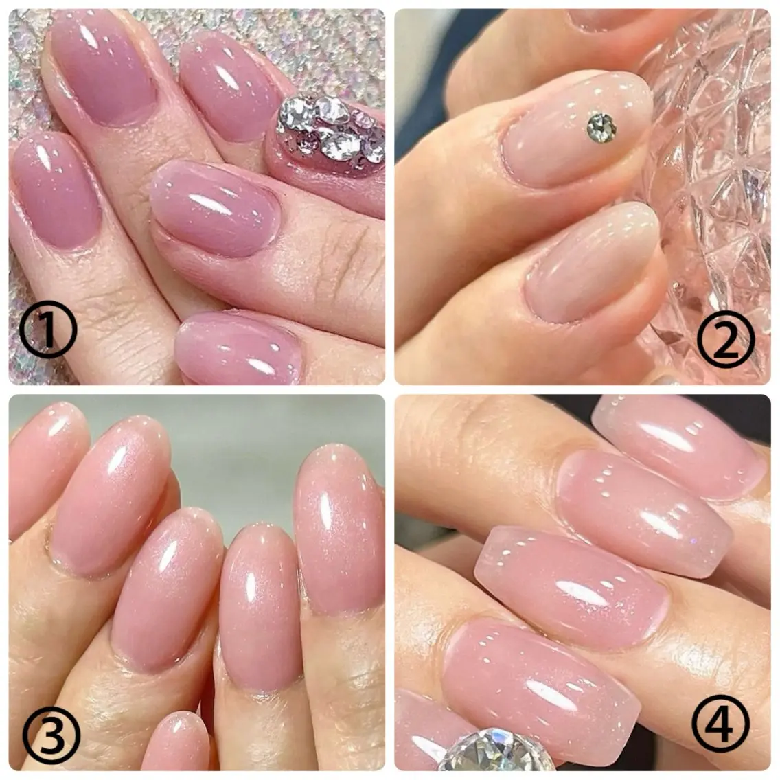 ネイル ワンカラーネイル モチの良さ◉ フィルインネイル♡のネイルデザイン