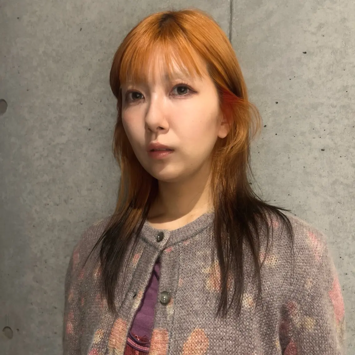カラー 狐カラー ヘアカラー AYU/ケアブリーチ /透明感カラーのヘアスタイル