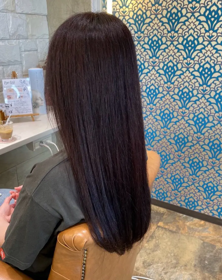 ロング カラー カット ヘアカラー トリートメント ママ美容師 Tsuchiyaのヘアスタイル