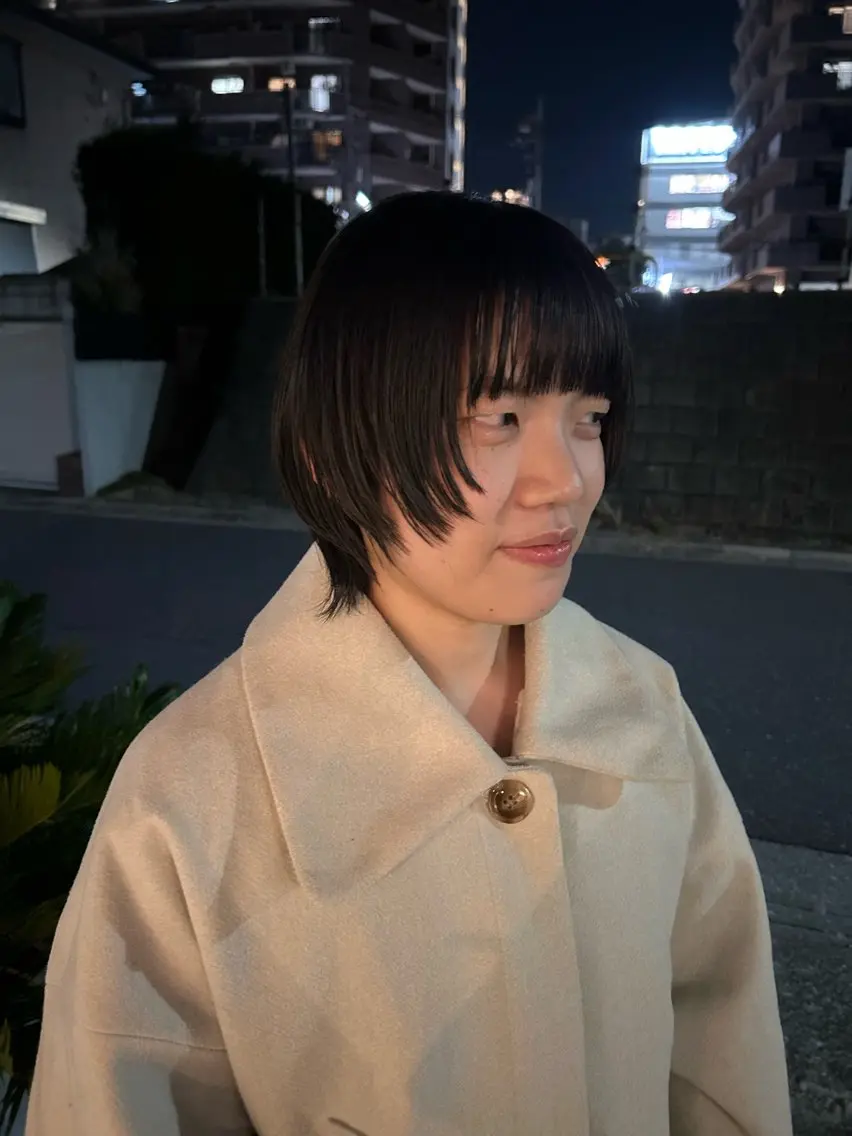 ショート 顔周りカット ショートヘア Mori Aimiのヘアスタイル