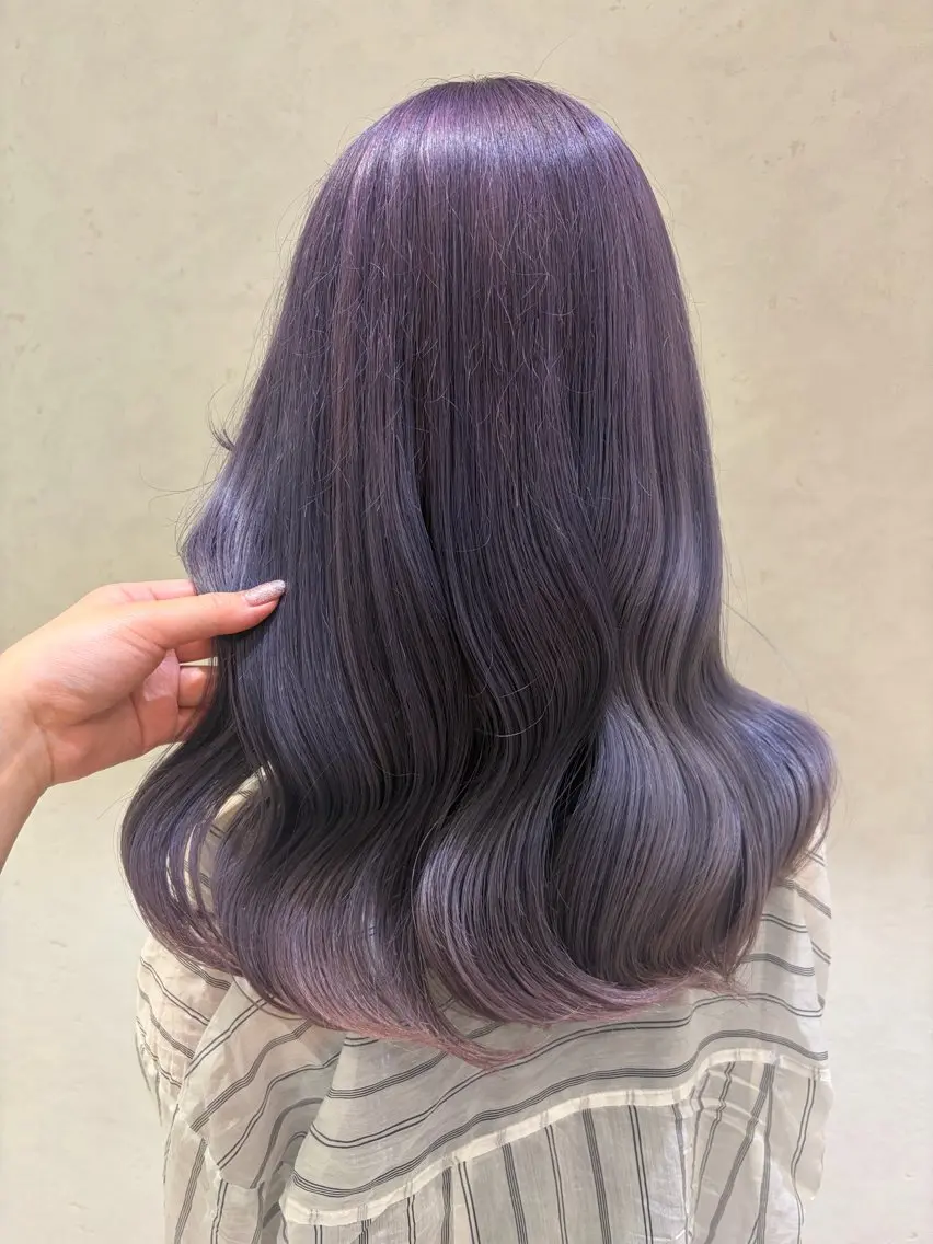 カラー ヘアカラー 透明感カラー ‎🤍maoのヘアスタイル