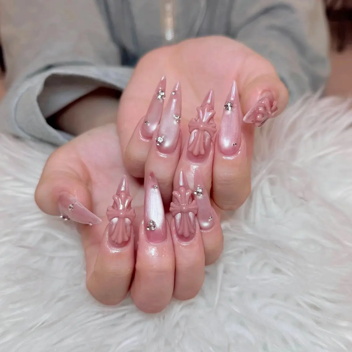 ネイル ハンドネイル ANH NAIL ゴテゴテ専門店💎のネイルデザイン