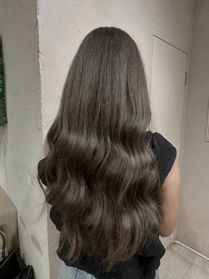 ロング カラー aoi🍀暖色 /透明感カラー♡のヘアスタイル