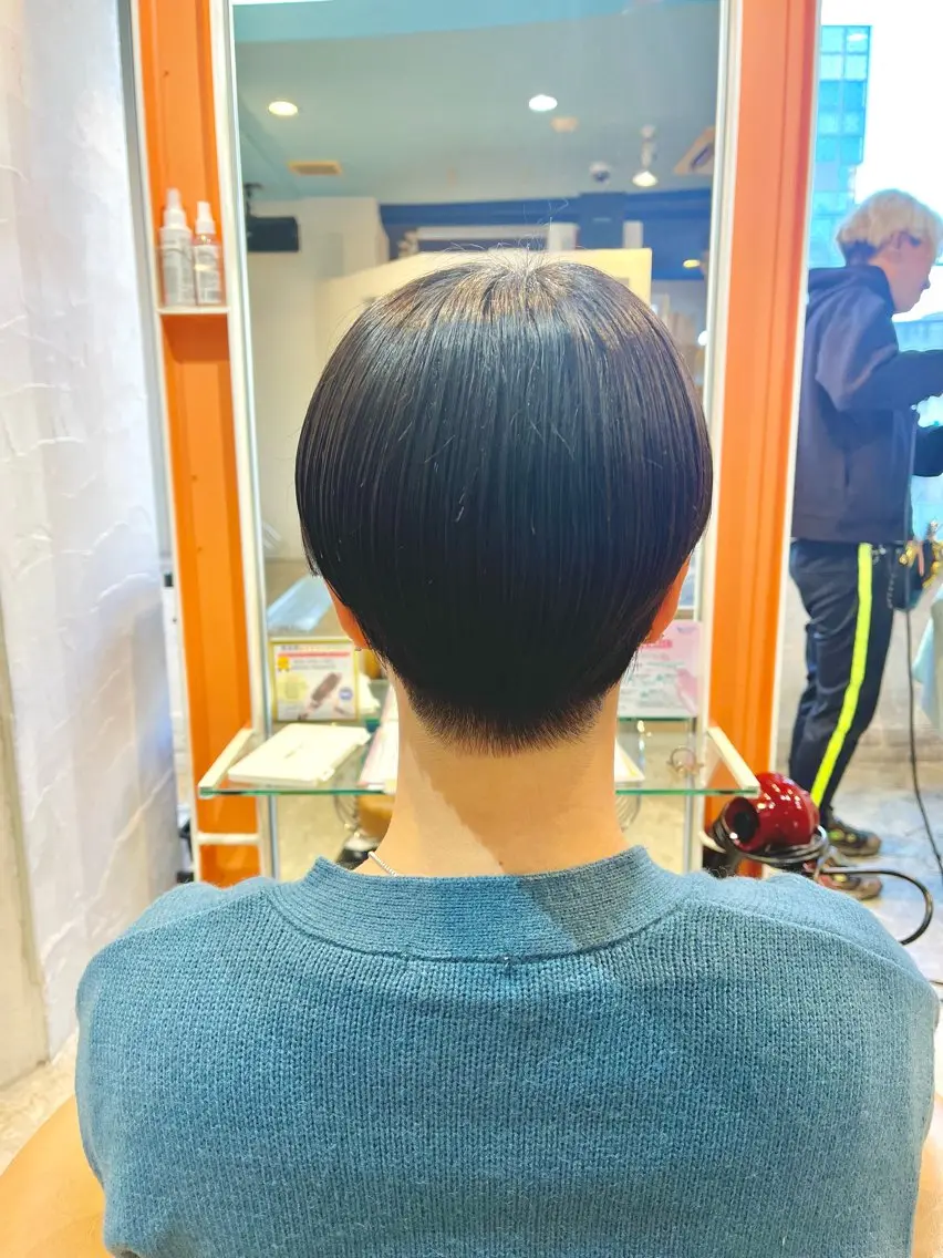 ショート カット うしだ かおるのヘアスタイル