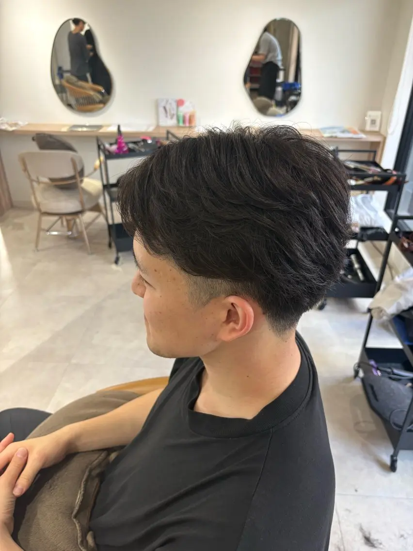 メンズ カット 🍁毛流れカット/ 石山浩二🍁のヘアスタイル