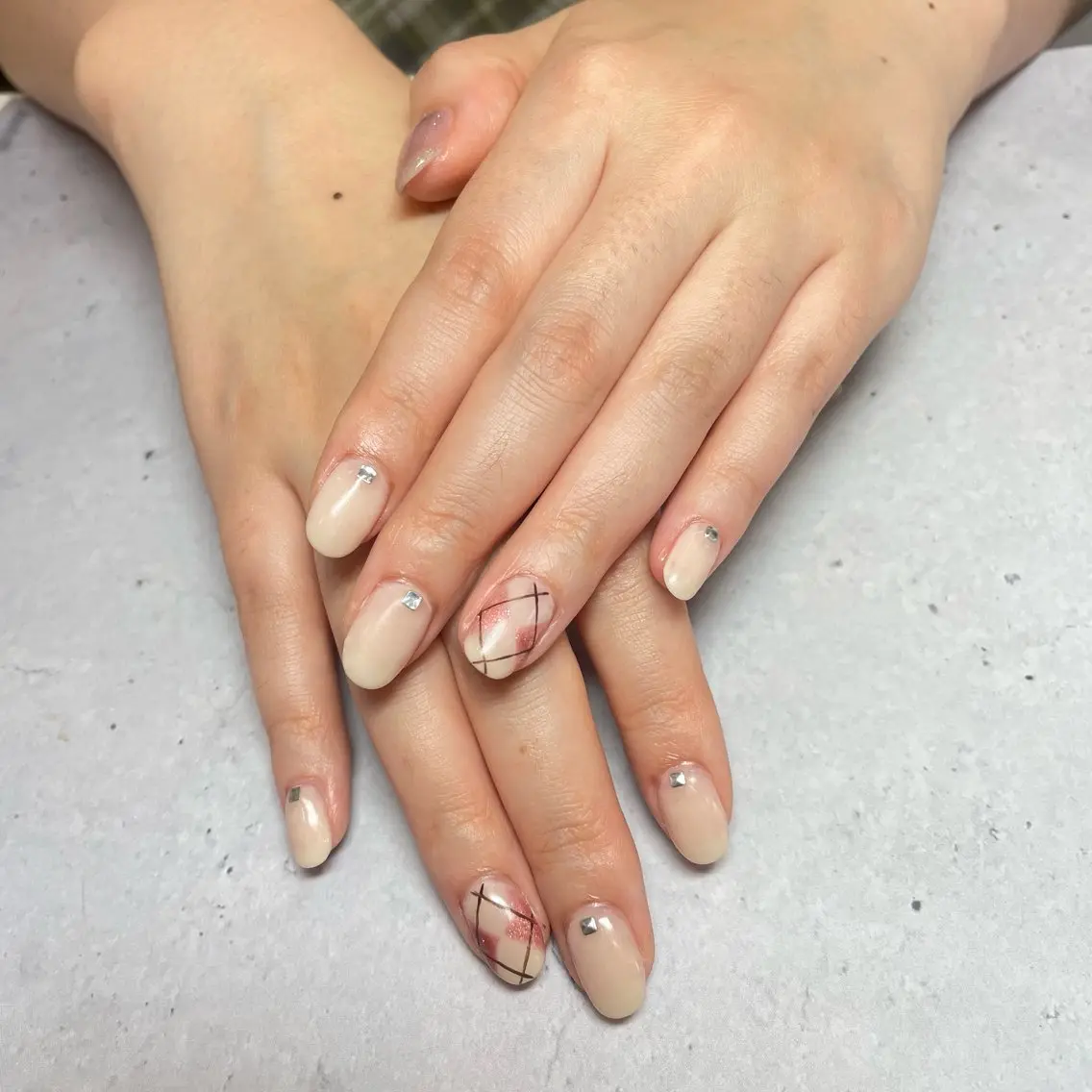 ネイル ハンドネイル caplusnail Mika💛瀬戸市のネイルデザイン