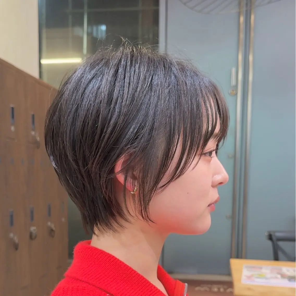 ショート 似合わせカット× 透明感カラーマリアのヘアスタイル