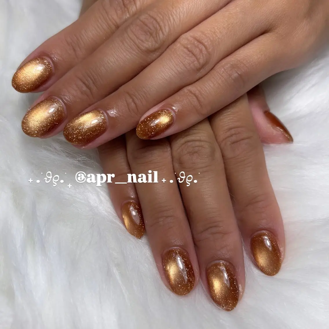 ネイル マグネットネイル Nailsalon apricotのネイルデザイン