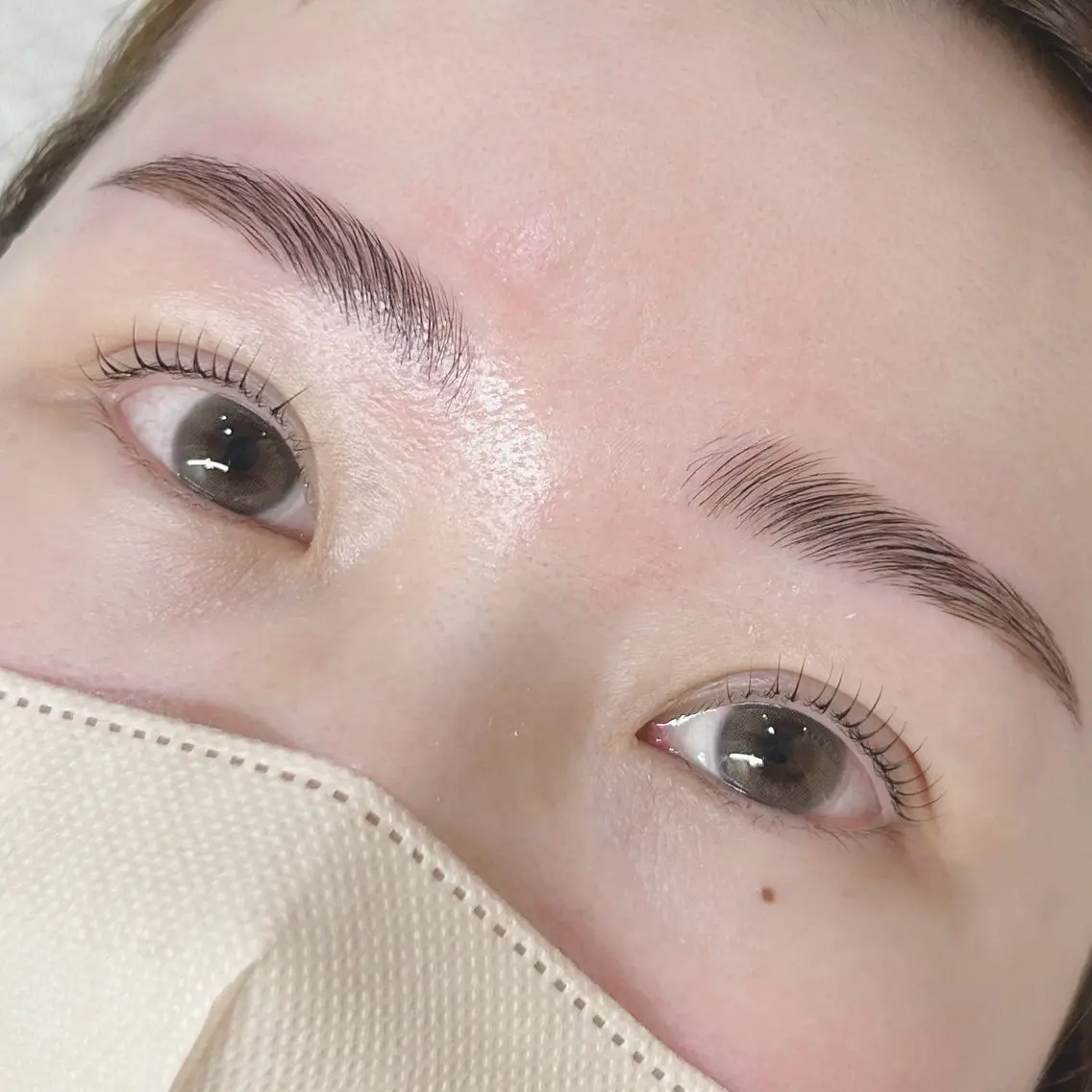【女性限定】🩵似合わせまつ毛パーマ+ 眉毛パーマ×眉Wax🩵まつ毛と眉毛同時施術✨の写真