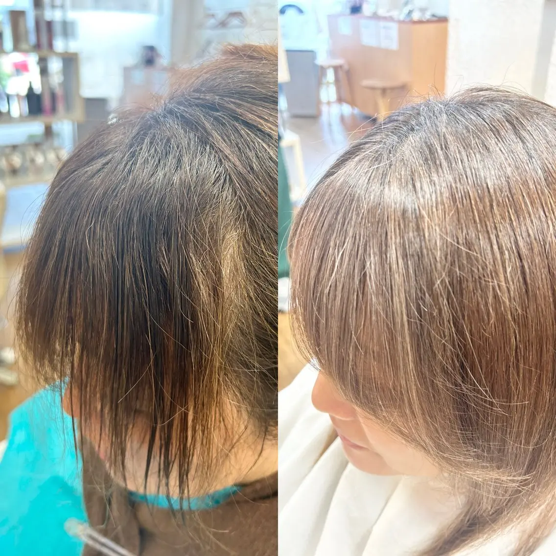 神谷 千明のヘアスタイル
