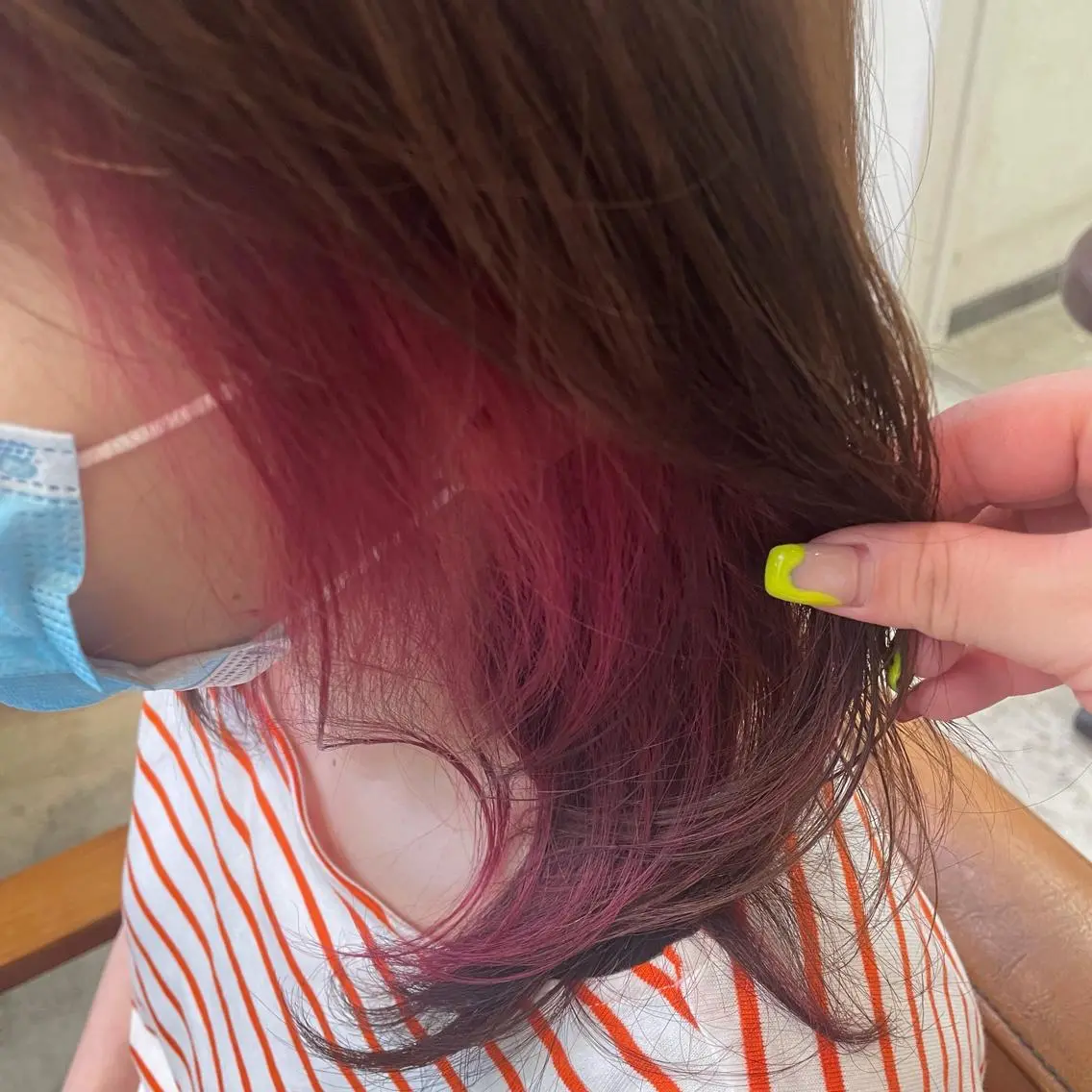 ショート カラー 北川 智海のヘアスタイル