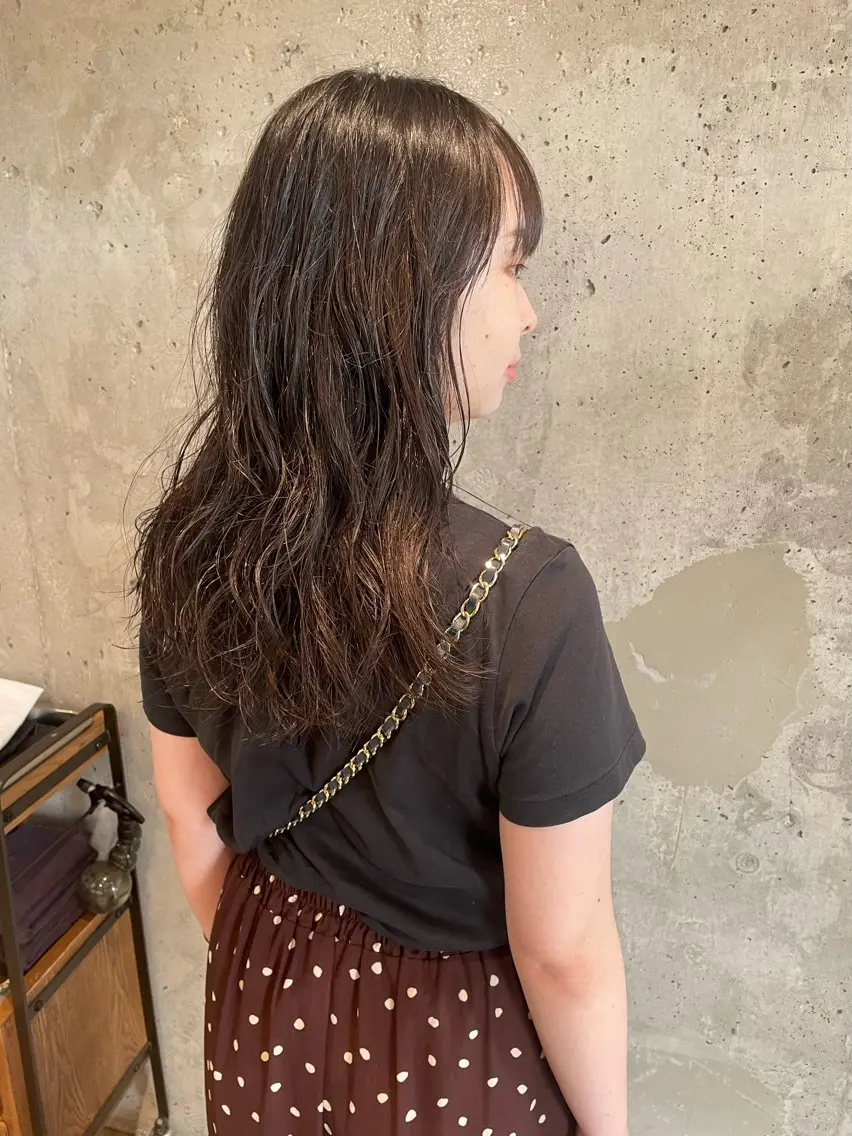パーマ ハラ カヤコのヘアスタイル