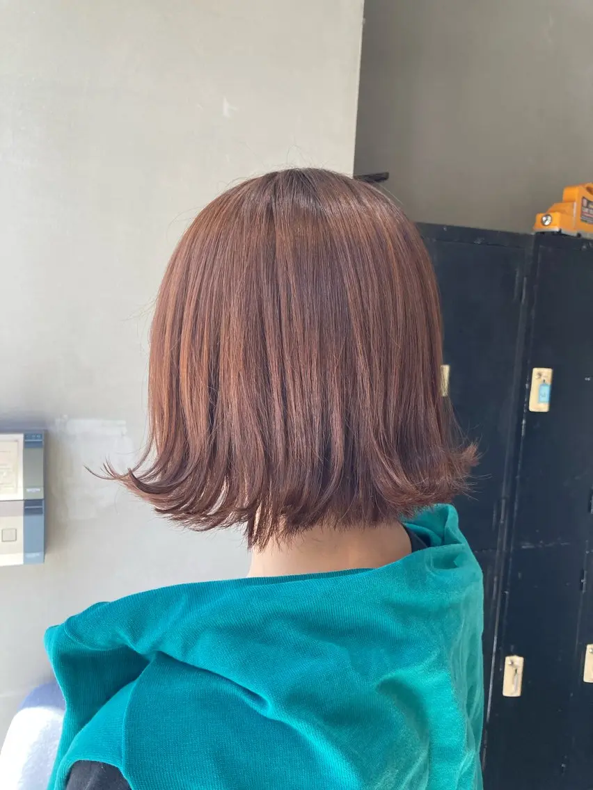 カラー ピンクカラー ☆松尾 賀陽子☆のヘアスタイル