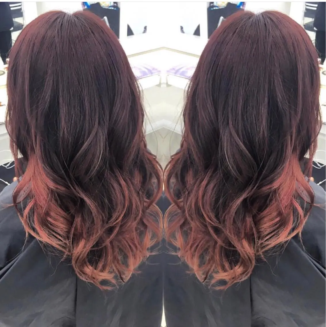 ロング カラー 苅北 泰輔のヘアスタイル