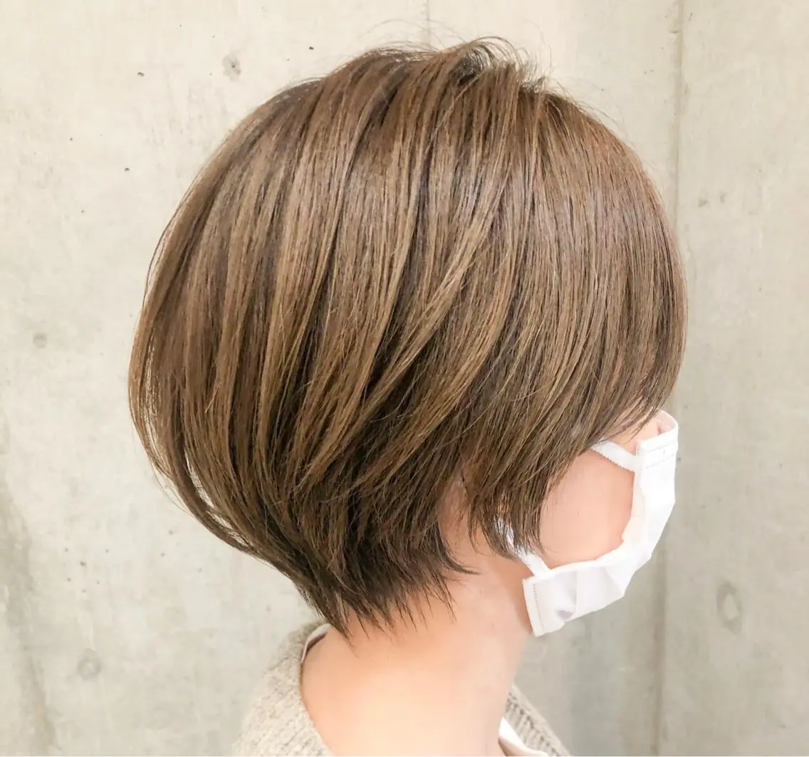 🌿人気No.1🌿赤み・オレンジみを抑えて透明感UP🫧似合わせカット+アディクシーカラー+ハホニコTR付き✨の写真