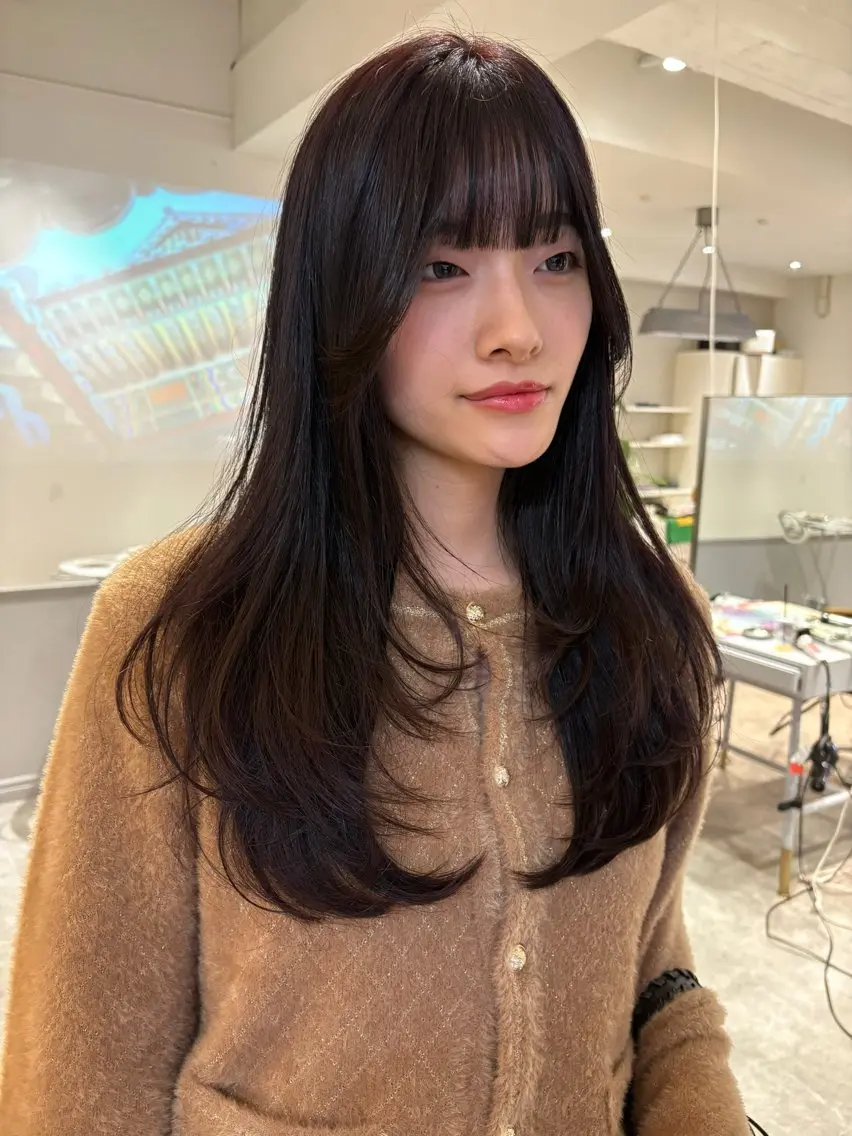 ロング SIKI yuuna レイヤーカット🪽のヘアスタイル
