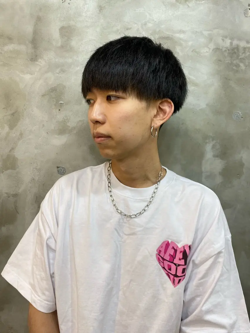 メンズ 志賀 あずみのヘアスタイル