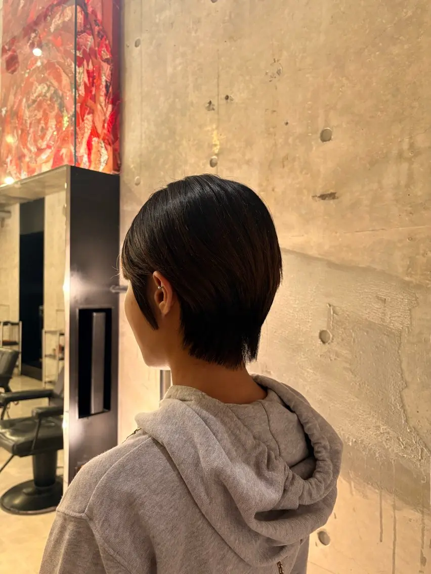 ショート ショートヘア kiri/ボブ・レイ ヤーカット🪐のヘアスタイル