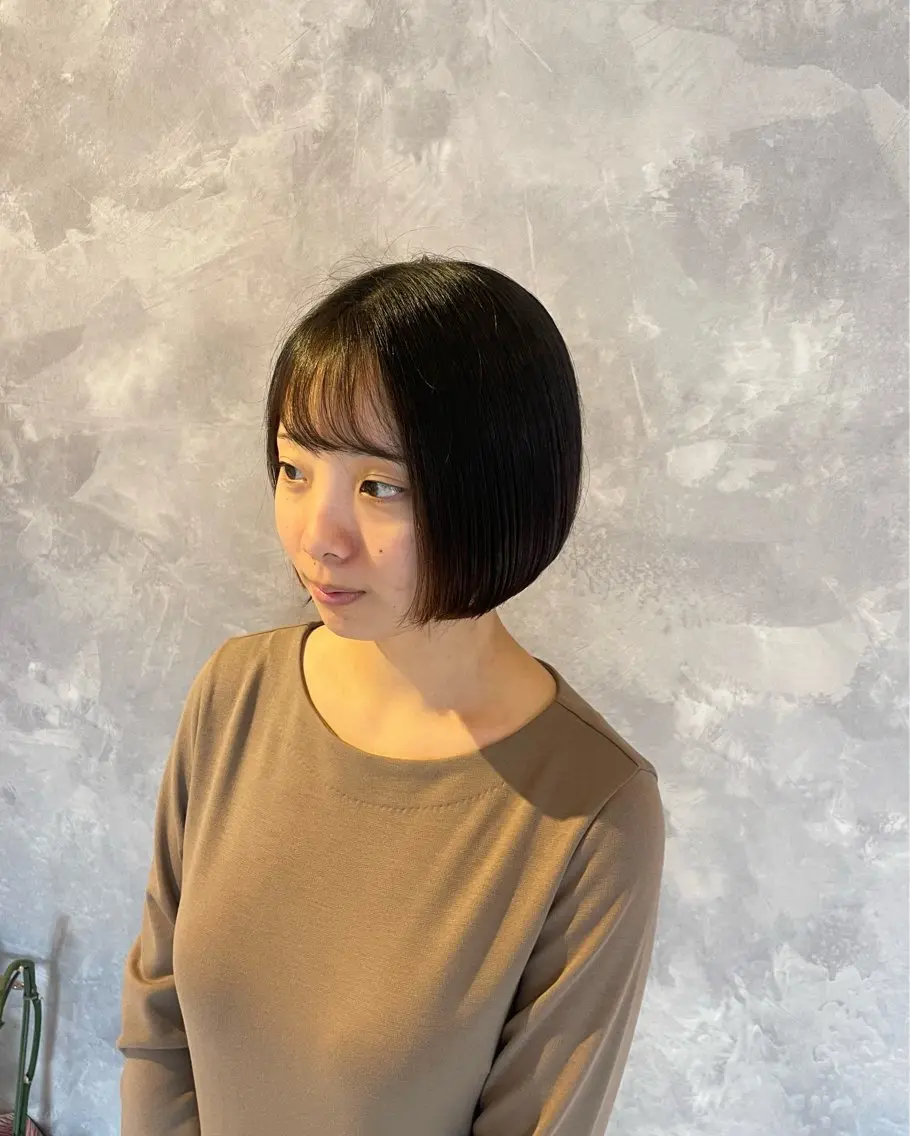 ショート ボブ アクストスタイル川勝 しずかのヘアスタイル