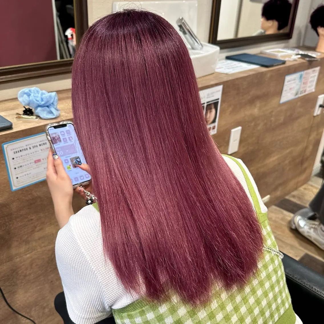 ロング メンズ 髪質改善 柔らかいbeige ¦韓国¦🩰マユ🩰のヘアスタイル