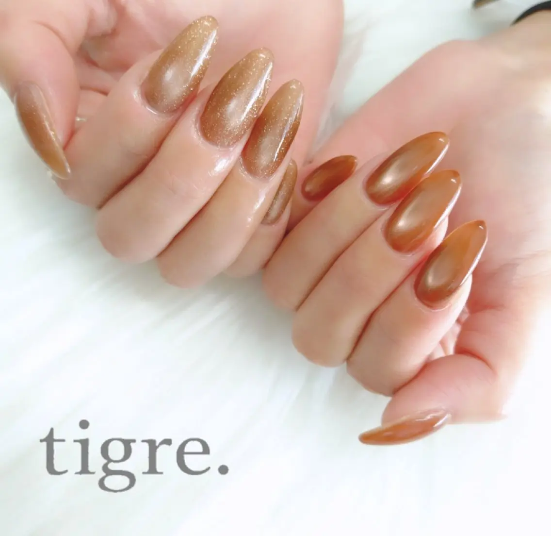 ネイル ハンドネイル tigre .のネイルデザイン