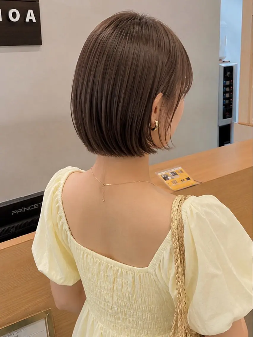 カラー ヘアカラー 長野 美鈴のヘアスタイル