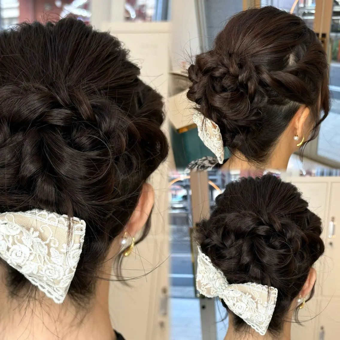 ヘアアレンジ ヘアセット 後藤 瑠菜のヘアスタイル