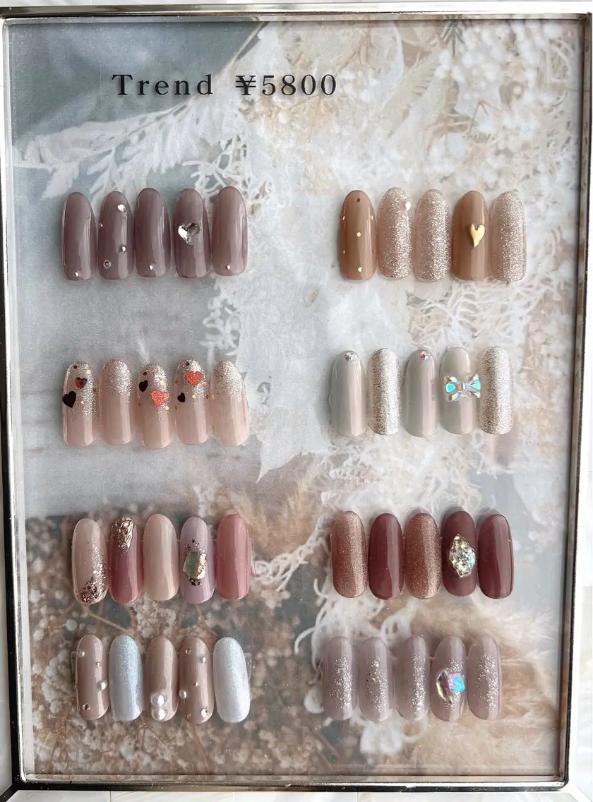 ネイル フットネイル ジェルネイル 韓国ネイル ミラーネイル ニュアンスネイル ハンドネイル nail salon Lauleaのネイルデザイン