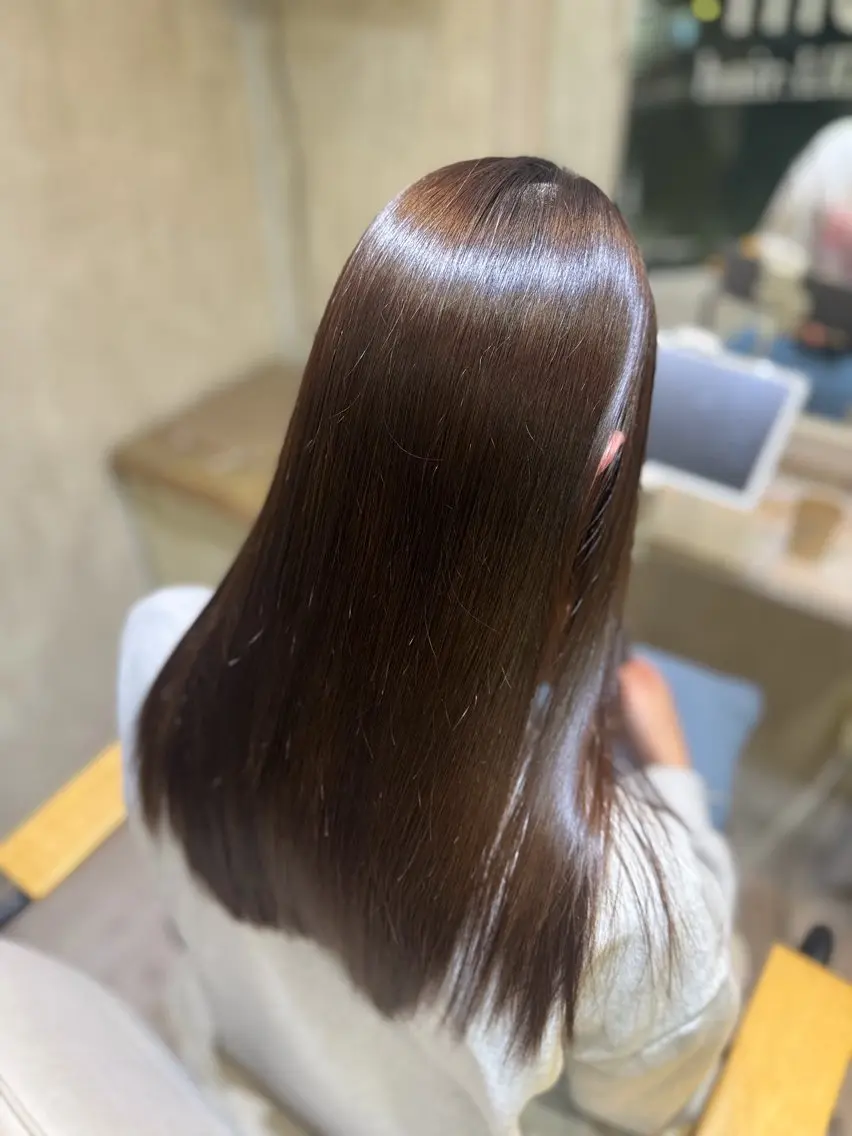 ロング 髪質改善縮毛矯正特化 高木修司のヘアスタイル