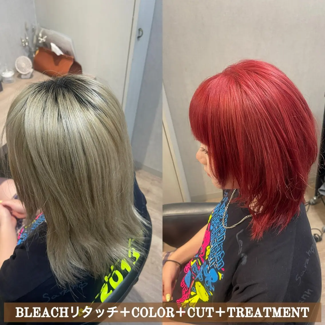 ミディアム カラー ANDIAMO SAKAE🍁楓のヘアスタイル