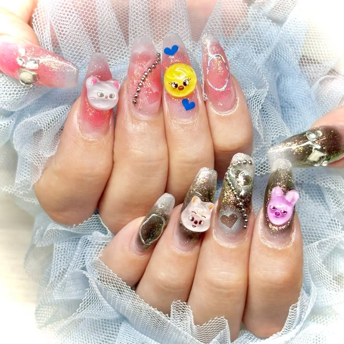 ネイル スカルプネイル miminon 自宅ネイルサロンのネイルデザイン