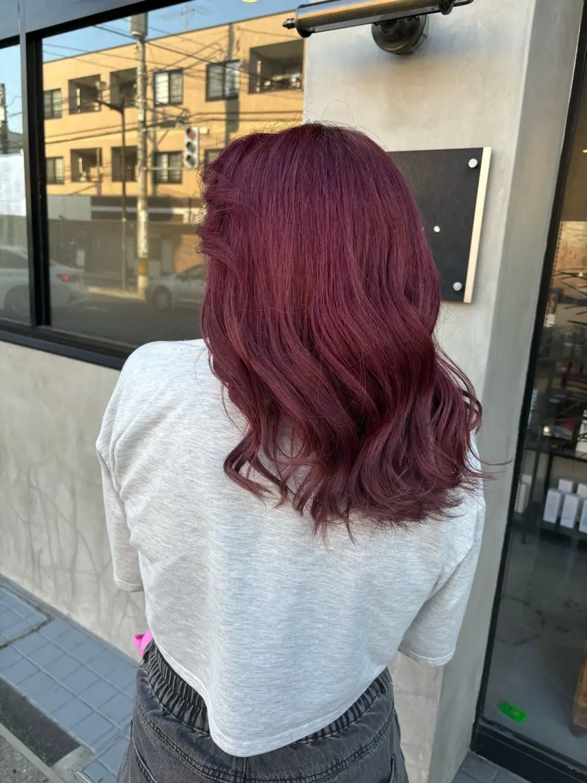 ミディアム カラー ヘアカラー そうや 🐺のヘアスタイル