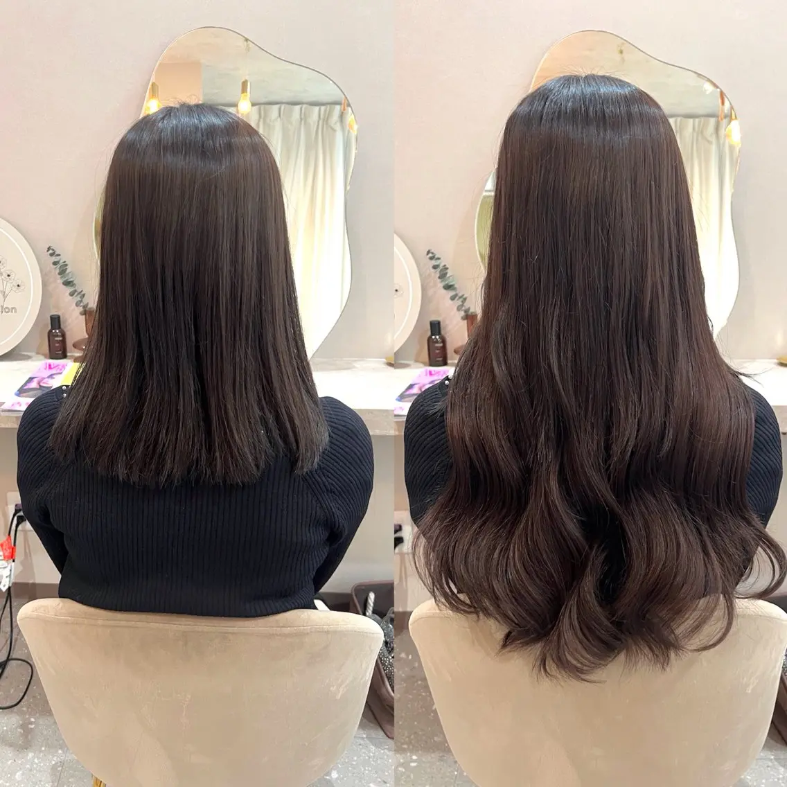 ミディアム エクステ&ヘアセット Milaのヘアスタイル