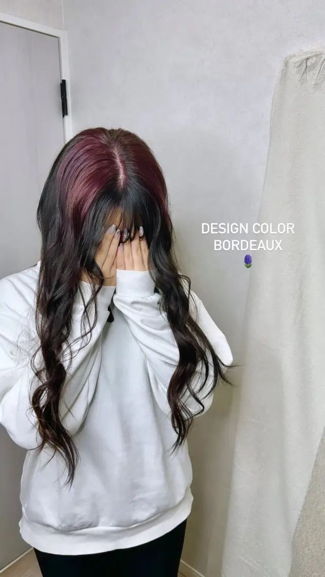 ロング カラー ヘアカラー Designer EGGのマツエク・マツパデザイン