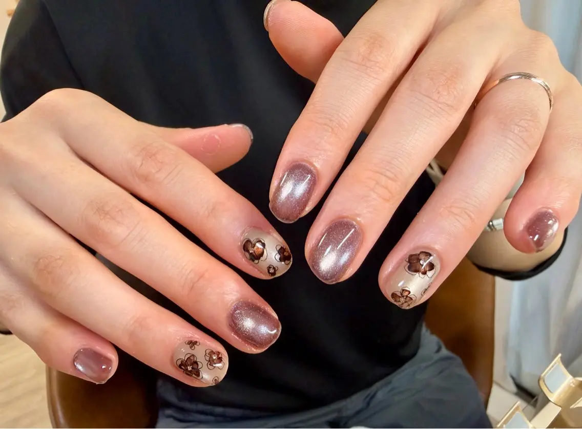 ネイル ハンドネイル 33 nail salon 徳山里美のネイルデザイン