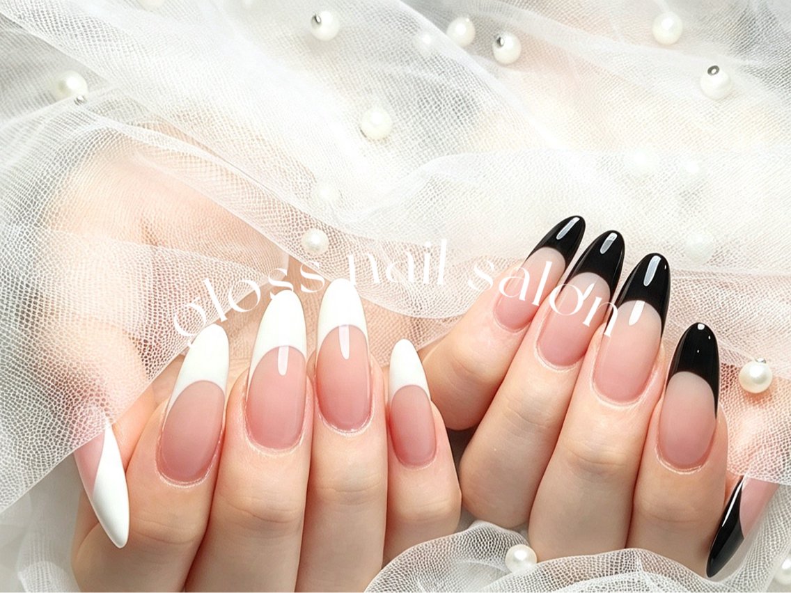 ネイル ハンドネイル ゆり🌷 gloss nailのネイルデザイン
