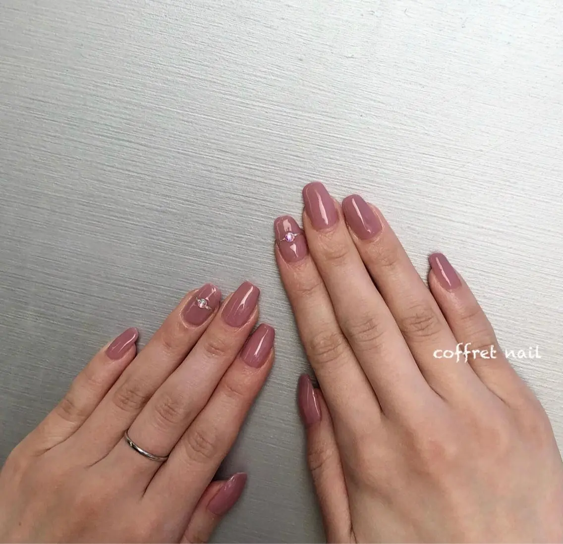 ネイル カジュアル クリアネイル 長さ出し フットネイル フレンチネイル ネイリスト 土橋 由季のネイルデザイン