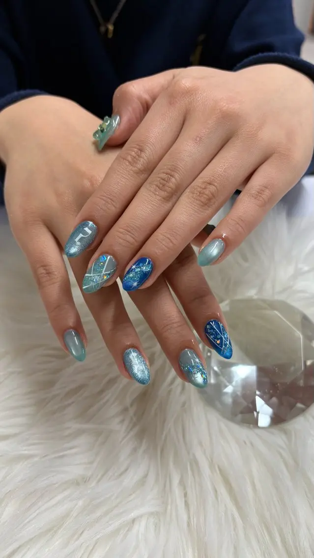 ネイル ハンドネイル Riran°・*:. shikiのネイルデザイン