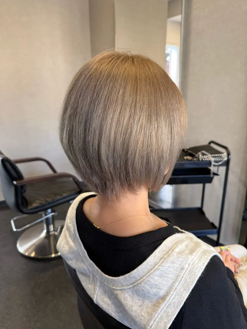 ショート ショートボブ ボブ ショートヘア ヘアカラー トリートメント 髪質改善⚡️カラー 🍀武久 誠🍀のヘアスタイル