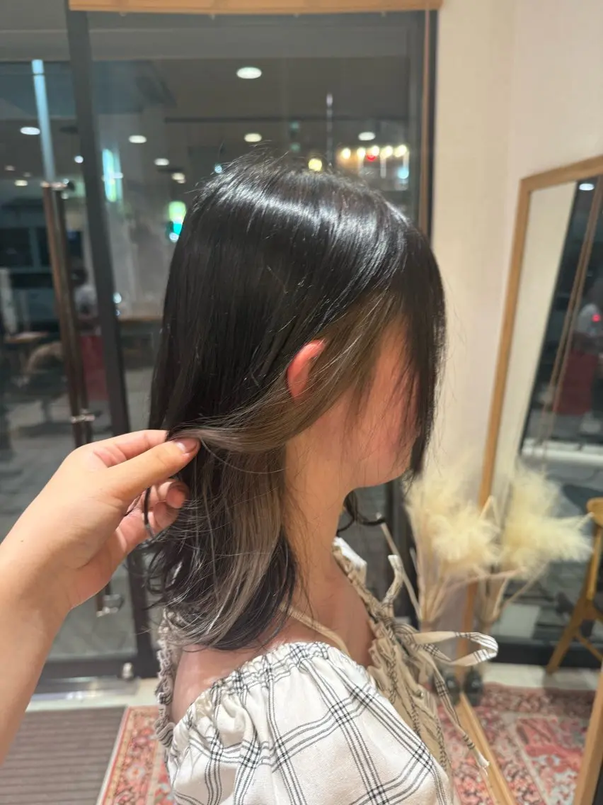 ミディアム カラー ヘアカラー ナチュラルカラー /AKIR‎A🌝のヘアスタイル