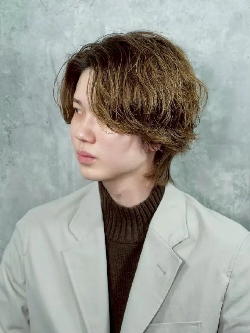 ミディアム 宮内 絃希のヘアスタイル