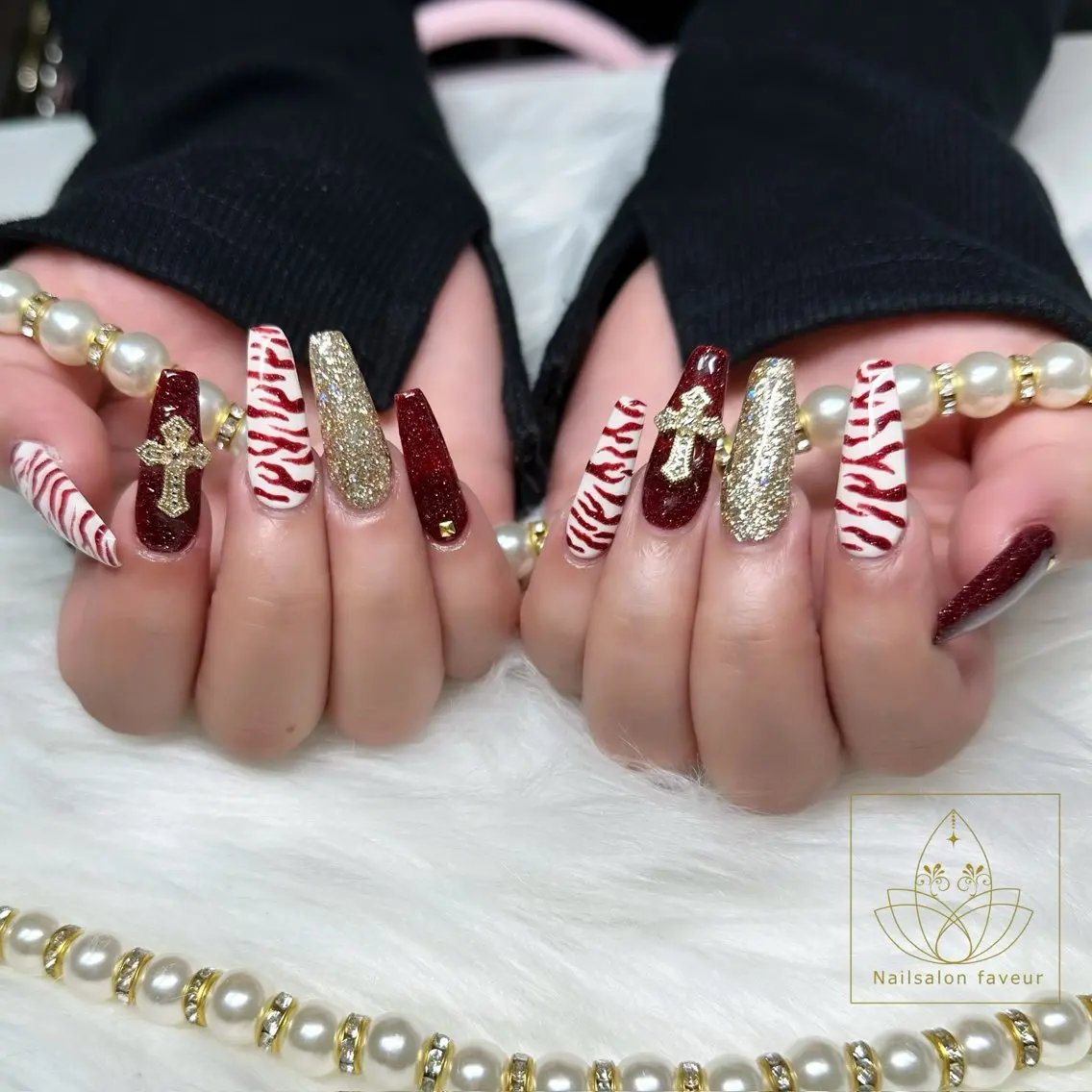 ネイル ハンドネイル Nailsalon faveurのネイルデザイン