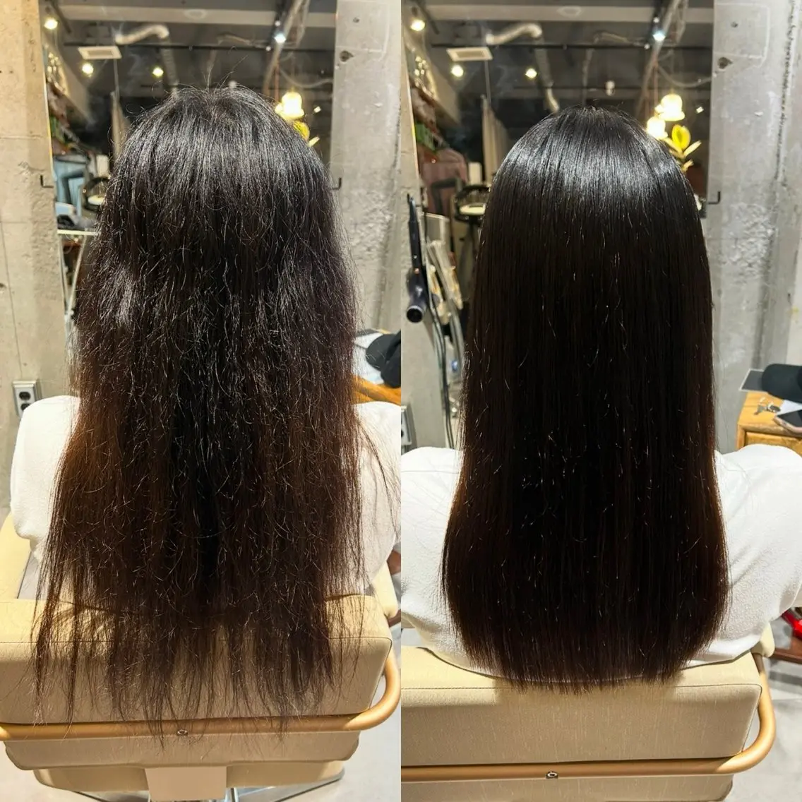 【19時から限定】💇🏼‍♀️💫髪質改善縮毛矯正＋トリートメント💫💇🏻‍♀️の写真