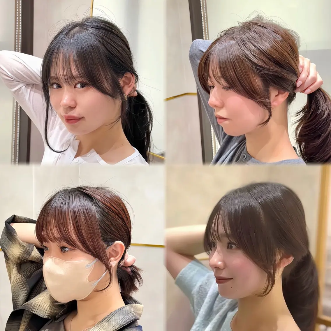 【顔まわりカット限定】カット(撮影モデル)⚠️18歳以上〜20代女性限定、顔まわりカットのみ、マスクNGの写真