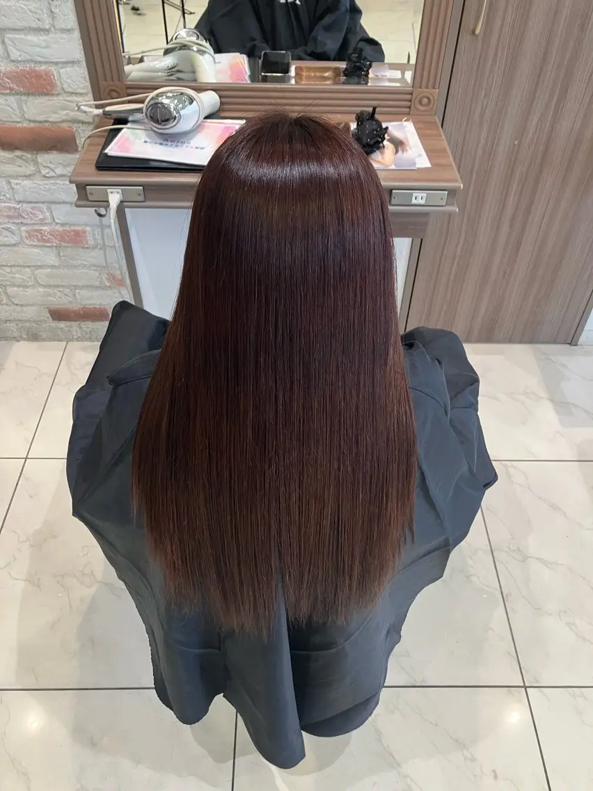カラー ☂️Ash 新杉田☂️山本のヘアスタイル
