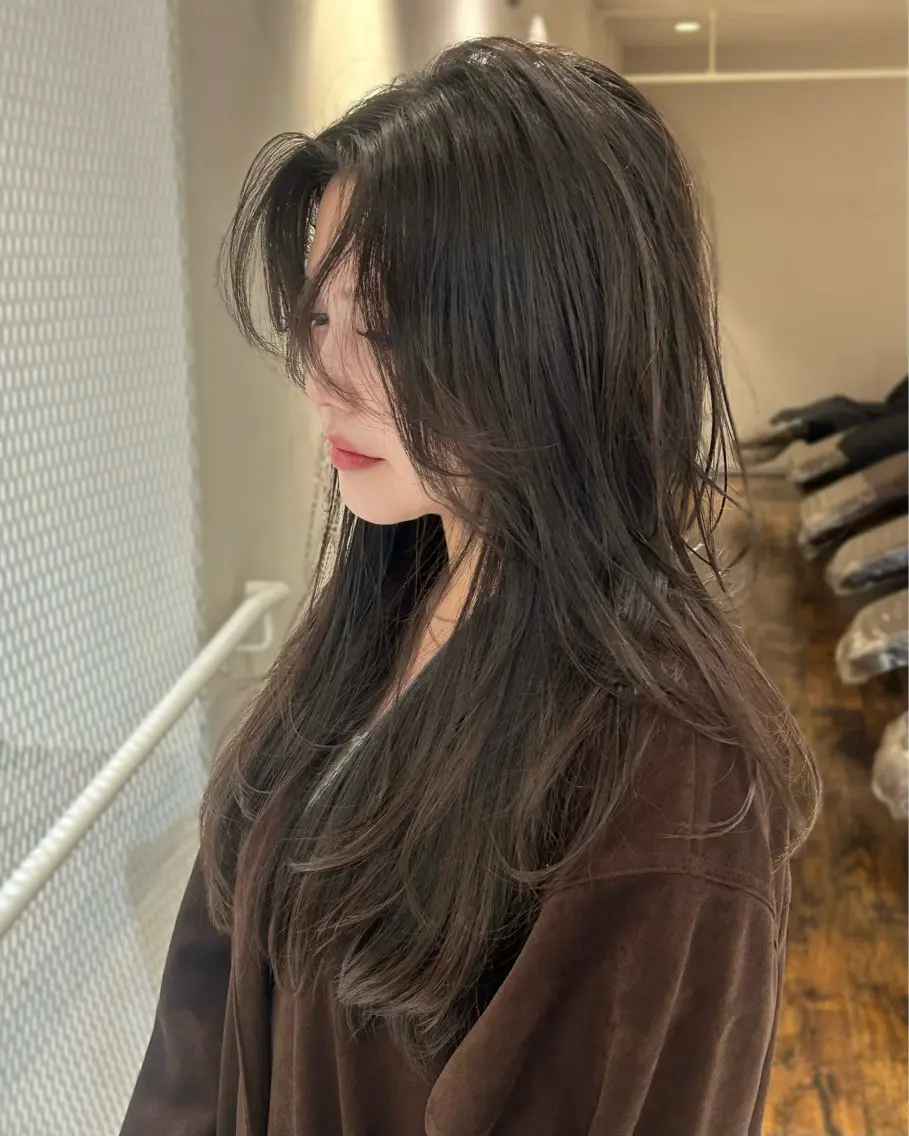 レイヤーカットの写真