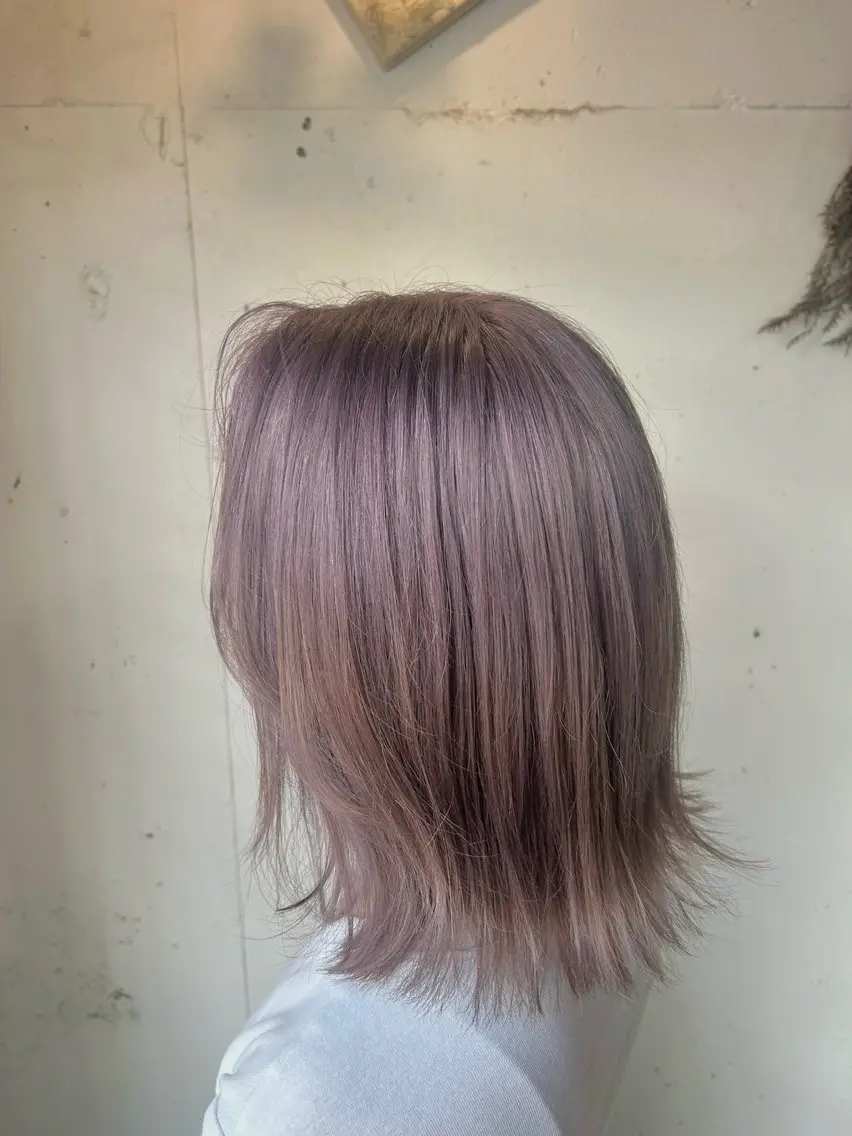 ミディアム かとう なこ🐾のヘアスタイル