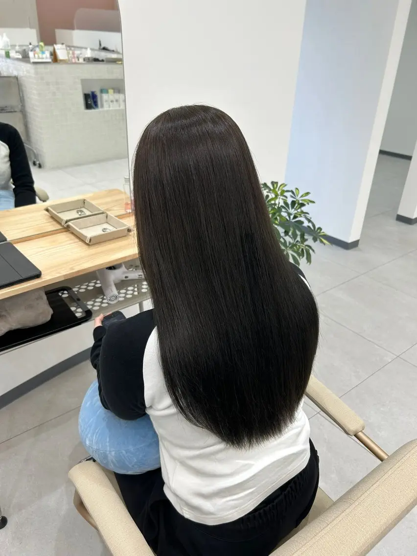ロング カラー ヘアカラー トリートメント nodoka /艶カラー🪽のヘアスタイル
